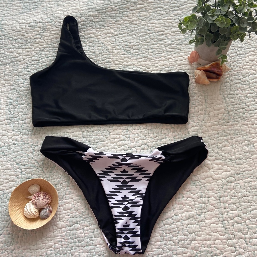 BIKINI BUNDLE (5pieces)- black and white